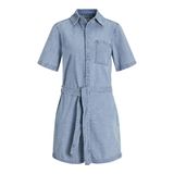 JACK & JONES Kadın JXISLA DENIM PLAYSUIT DNM Tulum Açık Mavi Denim L