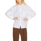 JACK & JONES Kadın JXJAMIE LS RELAXED POPLIN SHIRT WVN NOOS Gömlek Beyaz M