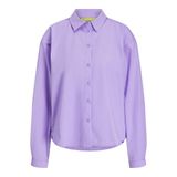 JACK & JONES Kadın JXMISSION LS RELAX SHIRT WVN NOOS Gömlek Lila M