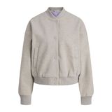 JACK & JONES Kadın JXSARA BOMBER JACKET OTW Mont Ceket Mat Gri XL
