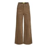 JACK & JONES Kadın klasik pantolon Jxgelly Tokyo Cord Hw Pant PNT Noos, Otter., 31W / 32L