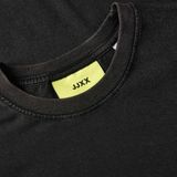 Jack & Jones Kadin Loose Fit Kisa Kollu Tisört - Andrea - 0 Siyah