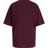 Jack & Jones Kadin Minimal Logolu Kisa Kollu Tisört - Andrea - Pembe - XS