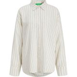 Jack & Jones Kadin Oversize Kalip Keten Kaisimli Gömlek - Almira - 0002 - Beyaz