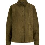 Jack & Jones Kadin Regular Fit Uzun Kollu Gömlek - Madelin - 70854-Haki
