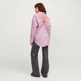 Jack & Jones Kadin Sirt Dekolteli Çizgili Gömlek - Magna - 310 Pembe