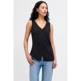 Jack & Jones Kadin V Yaka Kolsuz Yelek - Valerie