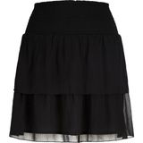 Jack & Jones Kadin Yüksek Bel Mini Etek - Lana - 000-Siyah