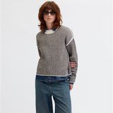 Jack & Jones Kadin Yün Karisimli Bisiklet Yaka Kazak - Maghna - 000Beyaz