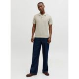 Jack & Jones Kahverengi Erkek Normal Fit Kazak 12292034 Jprblurıley Knıt Polo Sn - XL