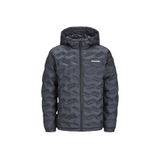 JACK & JONES Kapitone Mont, S, JCOWIN QUILTED JACKET SMU, Gri, Erkek
