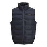 JACK & JONES Kapitone Yelek, S, 12286689, Lacivert, Erkek