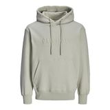 Jack & Jones Kapüşon Yaka Gri Erkek Sweatshırt 12262811_JORFREDERIKSBERG SWEAT HOO, L, 5003178431