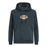 Jack & Jones Kapüşon Yaka Koyu Yeşil Erkek Sweatshirt 12242197_JORDALSTON BRANDING SWEAT 5003052048, Koyu Yeşil, XL