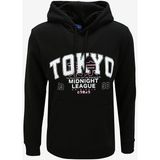 Jack & Jones Kapüşon Yaka Siyah Erkek Sweatshirt 12261178-jorbıg Sweat Hood Exc, 2XL