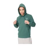 Jack & Jones Kapüşon Yaka Yeşil Erkek Sweatshirt 12261182-JCODEN SWEAT HOOD EXC, S