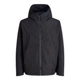 Jack & Jones Kapüşonlu Erkek Ceket, Siyah, XL Beden