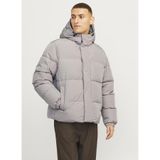 Jack & Jones Kapüşonlu Puffer Mont Erkek, XL, JJEBRADLEY PUFFER HOOD SN, Bej, mens