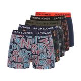Jack & Jones Karisik 5'li Boxer Paketi-Simon - XL - Lacivert