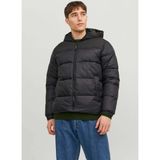 Jack & Jones Koyu Gri Erkek Mont 12256858_JJBUILD PUFFER JACKET