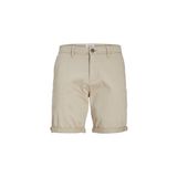 Jack & Jones Krem Erkek Regular Fit Duble Paça Chino Şort JPSTBOWIE JJSHORTS
