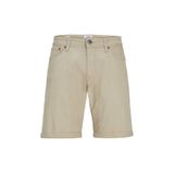 Jack & Jones Krem Erkek Standart Bel Regular Fit Chino Şort JPSTRICK ORIGINAL SHORT