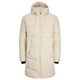 Jack & Jones Krem Jorcopenhagen Long Puffer Ln Erkek Günlük Mont