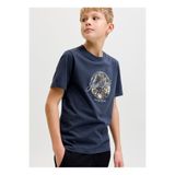 Jack & Jones Lacivert Erkek Çocuk Baskılı T-Shirt 12289893