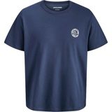 Jack & Jones Lacivert Erkek Çocuk Baskılı T-Shirt 12289956 - 8 Yaş