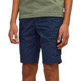 JACK & JONES Lacivert Erkek Çocuk Kargo Şort JPSTCOLE JJCAMPAIGN SHORT JNR, 12 Yaş
