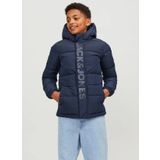 Jack & Jones Lacivert Erkek Çocuk Şişme Mont 12246122