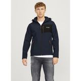 Jack & Jones Lacivert Erkek Mont Jjtaylor Softshell Jacket