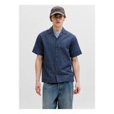 Jack & Jones Lacivert Erkek Regular Fit Gömlek 12291956 JPRBLUWINSON DOBBY SHIRT