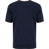 Jack & Jones Lacivert Erkek Standart Fit Logo Baskılı T-Shirt 12267261 Jorjames Ss Tee Exc BSS26 - Koyu Lacivert