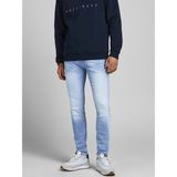 Jack & Jones Liam Model Dar Kesim Erkek Kot Pantolon 12191920 - 36 - 32 - Mavi - Süper Slim Fit
