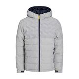 Jack & Jones Light Grey Melange Puffer Erkek Mont