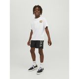 Jack & Jones Logo Baskılı Deniz Şortu- Fiji - Siyah - 152 cm