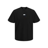 Jack & Jones Logo Detaylı Kısa Kollu Bisiklet Yaka T-Shirt JCOCLUB, M, 12295036-, Black, Erkek