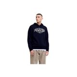 JACK & JONES Makoto Kapüşonlu Sweatshirt Lacivert, L, 12278606, Sky Captain, erkek