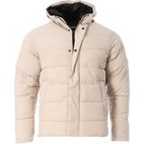 Jack & Jones Markasız 12228686 Pace Clen Puffer Ic Astarlı Kalın Mont - Bej
