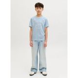 Jack & Jones Mavi Erkek Çocuk Baskılı T-Shirt 12289115 - 10 Yaş