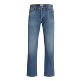 Jack & Jones Mavi Yüksek Bel Rahat Kesim Jean, 33/32, 12278273, Blue Denim, Erkek
