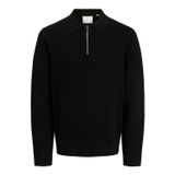 Jack & Jones Milano Stitch Erkek Siyah Sweatshirt (12281743-B)