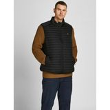 Jack & Jones Multı Bodywarmer Siyah Erkek Büyük Beden Yelek 6XL Konforlu Stil 12205347