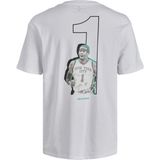 Jack & Jones Nba Koleksiyon Tisörtü-12211043 - Beyaz