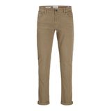 Jack & Jones Normal Bel Dar Denim Pantolon, 38/32, 5003293064, Kahve, Erkek