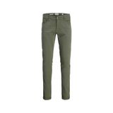 Jack & Jones Normal Bel Dar Kesim Chino Erkek Pantolon, Yeşil, 30-30