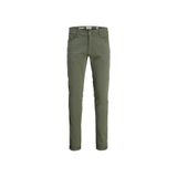 Jack & Jones Normal Bel Dar Yeşil Erkek Chino Pantolon JPSTGLENN ETHAN ICON PANT