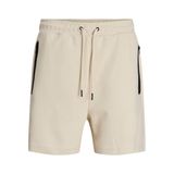 Jack & Jones Normal Bel Sweat Şort, S, 12273304, Moonbeam, Erkek
