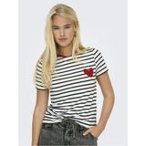 Jack & Jones Only Heart Lıfe Kadın Tişört 15318959 - Kırmızı1